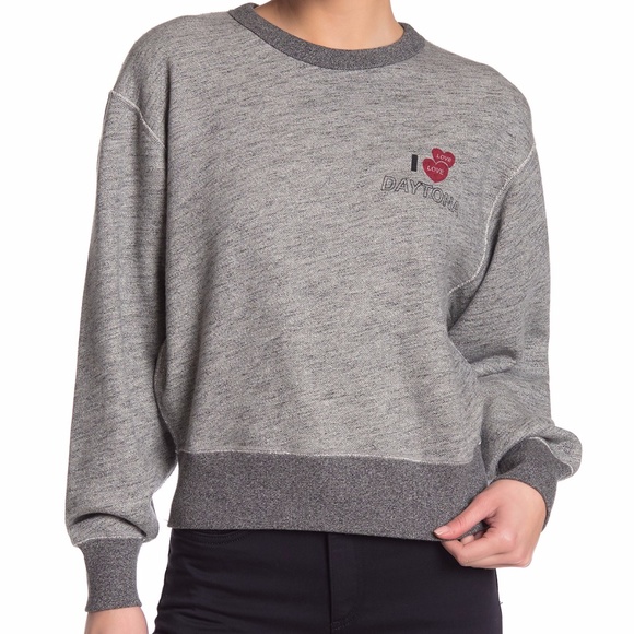 rag & bone Sweaters - NWT $225 Rag & Bone I Love Daytona Sweatshirt S